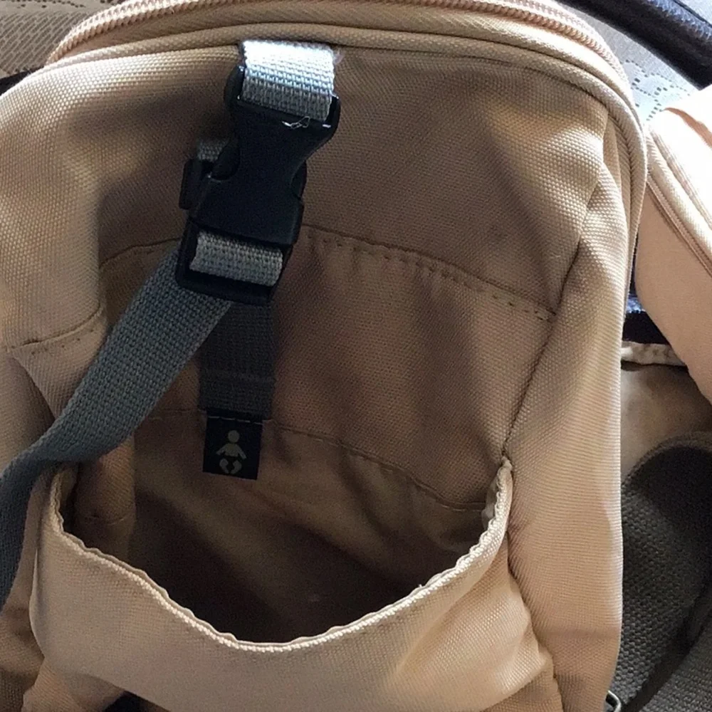 PacaPod beautiful !!! Lucky mom bag diaper purse all leather complete
